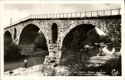 Apt — Ponte Jullien — Velha Ponte Romana — Cap
