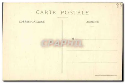 AVIGNON — Porta do Palácio dos Papas — editor desconhecido, n° de série 8 — Verso