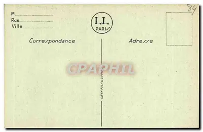 Avignon — Palácio dos Papas. Entrada das Salas de Audiência — LL. — Verso