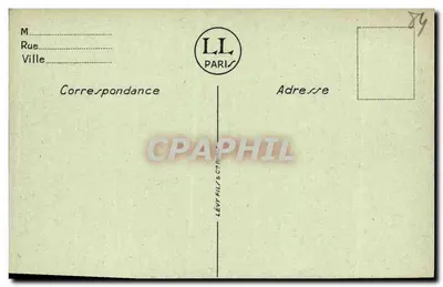 Aviñón — La Torre del Reloj con su Campanario del siglo XV — LL. — Reverso