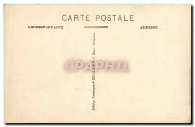 Avignon — Główne wejście Pałacu Papieskiego — Wydawca IDEALE M.F.B. — Rewers