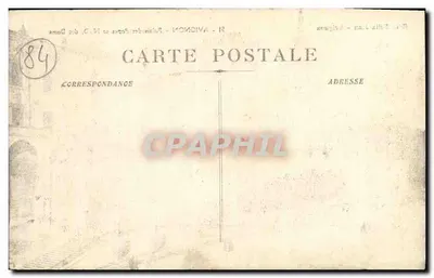 Avignon — Pałac Papieski i NMP Doms — Wyd. Félix Jean, nr 51 — Rewers