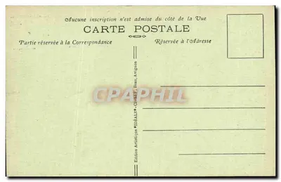 अविनॉन — पुराना मुद्रा अधिकारी कार्यालय — प्रकाशक IDÉALE M.P.B. — पीछे