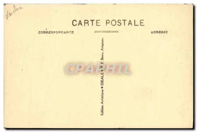 Avignon — Pałac Papieski — Wejście do kaplic i loggi, z której papież udzielał błogosławieństwa — Wydawnictwo F. Beau, seria *IDÉALE* — Rewers