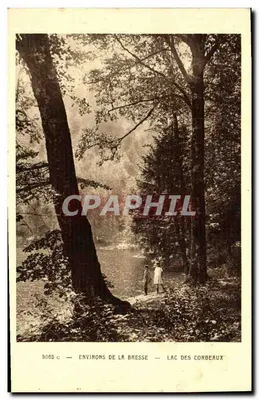 Arredores de La Bresse — Lago dos Corvos — Imp. Braun, Strasbourg