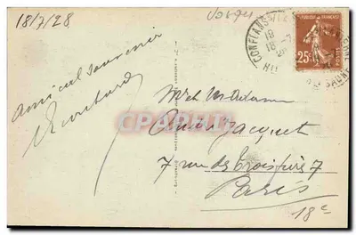 Jeziorno Zielone widziane z Soultzeren — Hautes-Vosges — n° 103 — Rewers