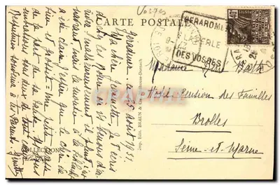 Sprong van de Werken — De Brug van de Liefde — drukkerij BRAUN & Cie, Dornach — Achterkant