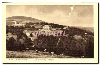 Bilhete postal antigo Le Markstein Les Grands Hotels
