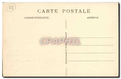 Fraize (Vosgi) — panorama z Grande Roche — wydawca C. Lardier, nr 7365 — Rewers