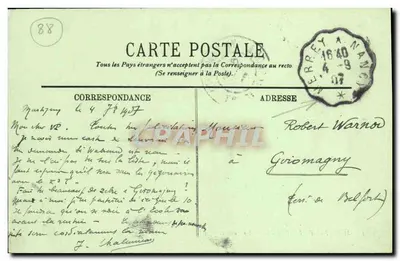 Martigny-les-Bains — La Fonte — LL. — Verso