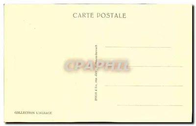 Massif do Hohneck — Le Fischbœdle — Coleção L'Alsace — Verso