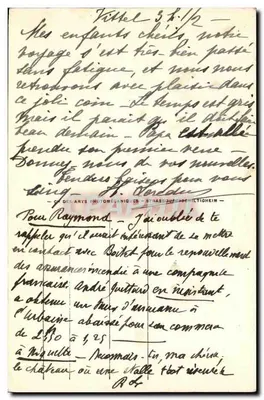 Vittel - Kąt Parku — nr 81 — Rewers