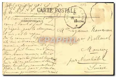 VITTEL — A Promenade e os Jardins — LL. — Verso