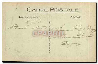 Saint-Dié — Katedra Najświętszej Maryi Panny — LL. n°95 — Rewers