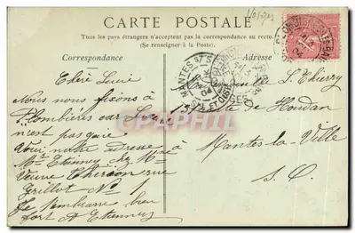 Plombières (Vosges) — La Rue Stanislas — SOYARD, Eugène, Fot. — Achterkant