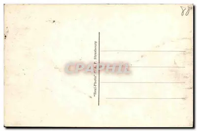 Gérardmer — Na brzegu jeziora — C.A.P. Strasbourg n°24 — Rewers
