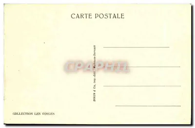Gérardmer — Most Czarodziejek — Stara pocztówka n°2385 — Rewers