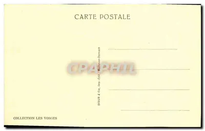 Gérardmer — Ogólny widok z jeziorem — seria 1240 — Rewers