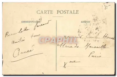 Les Sables-d'Olonne — De Landelijke Paardenwedstrijd op de Strand — Uitgave van de Nieuwe Galerijen, N° 60 — Achterkant