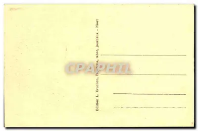 Niort — Wieża i St-André — Édition L. Cruuchon, Niort — Rewers