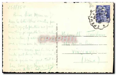 Peronne (Somme) — A Igreja — E. Delaplace, Editora — Verso
