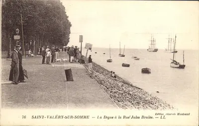 SAINT-VALÉRY-SUR-SOMME — A Dique na Rua Jules Brulée — Edição Reservada Husband