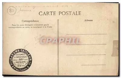 PUYS — Grand Hotel do Cassino, vista da Praia — C. L. C. — Verso