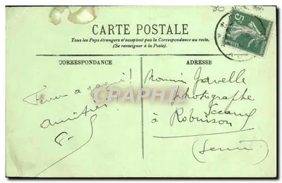 Le Crotoy — Les Cabines de Repos — LL. n°6 — Verso