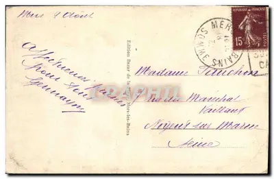 MERS-les-BAINS — Hôtel du Casino, Hôtel Majestic et la Rue Buzeaux — Édition Bazar — Back