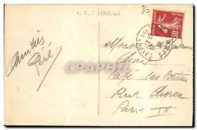 CAYEUX-sur-MER-BRIGHTON — Widok panoramiczny — Wyd. Galeries Caynlaises n°117 — Rewers