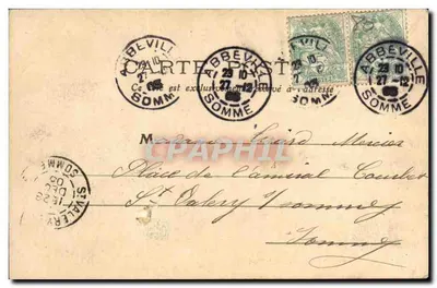 Abbeville, port — Somme — 53 — wydawca MT — Rewers