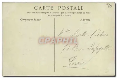 Amiens — Ogólny widok z wieży dzwonowej — kolekcja ND Phot — Rewers
