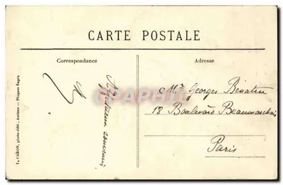 Amiens — A Catedral — Fachada — L.C. Objectifs Lacaour-Berthiot — Verso