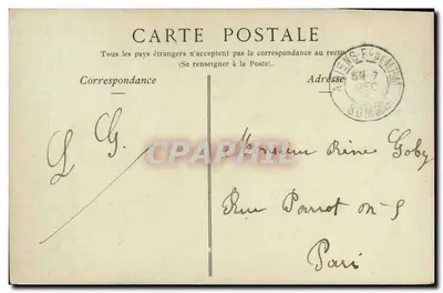 Amiens — De Kathedraal — Collecties ND Phot — Achterkant