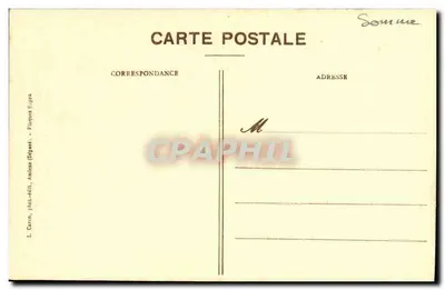 Amiens - Katedra. Stale chórzańskie. Leçon de la Mort - 5. seria, nr 7 — Rewers