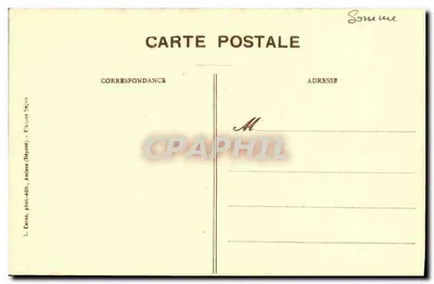Amiens - Katedra - Stale chórzańskie - 5. seria, nr 6 — Rewers