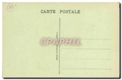 Castelo de Cordès — Auvergne pitoresca — n°81 — Verso