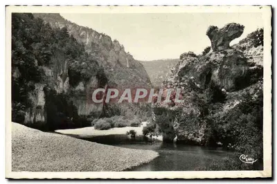 Gorges do Tarn — Cirque das Baumes — Rocher do Champignon — editor Plum