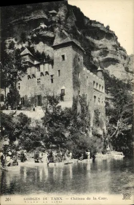 Gorges do Tarn — Castelo de La Caze — JND Hot.