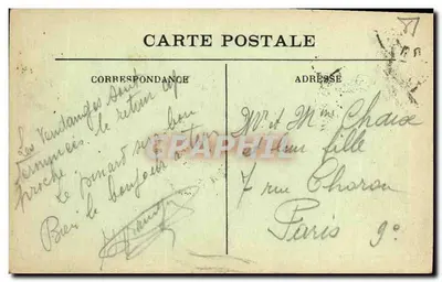 Castres — nabrzeże Tourcandière — Wydawnictwo Dames de France — Rewers