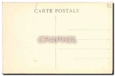 Montech (Tarn-et-Garonne) — Urząd Miasta — Achille Bouis, fot. Montauban, seria 20 — Rewers