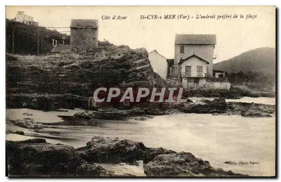 St-Cyr-sur-Mer (Var) — O lugar favorito da praia — Foto Ravel