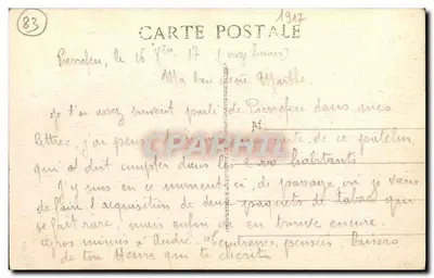 Pierrefeu — Vista Geral — Édition Vial — Verso