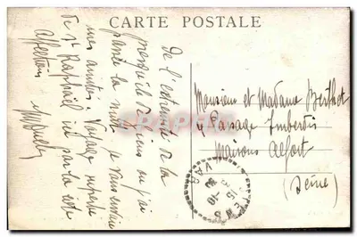Giens — Hospital Renée-Sabran — Parada na praia — Verso