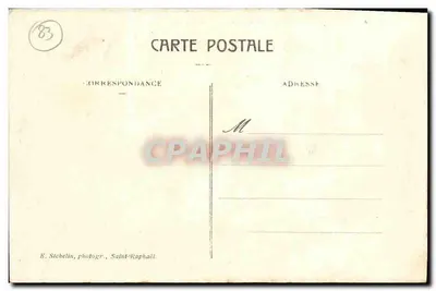 Le Trayas (Var) — O Grande Hotel — E. Stehelin, Saint-Raphaël — Verso