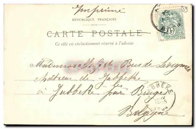 Fréjus - Ogólny widok, z Lanterne — Wydawnictwo Giletta, Nice, nr 1659 — Rewers