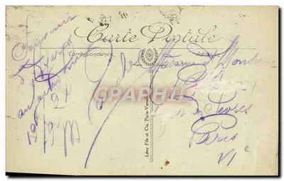 Hyères — A Rue des Porches — Selecta — Verso