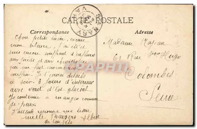 Sanary (Var) — A Igreja — J. F. Toulon, n°4 — Verso