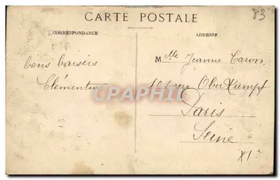 Toulon — Fort Cap-Brun — B.C. — Wydawca B.C. n°142 — Rewers