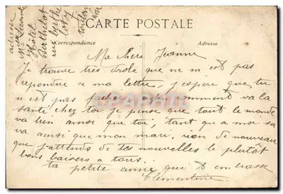 TOULON - O Teatro Municipal — B. C. — n° 108 — Verso